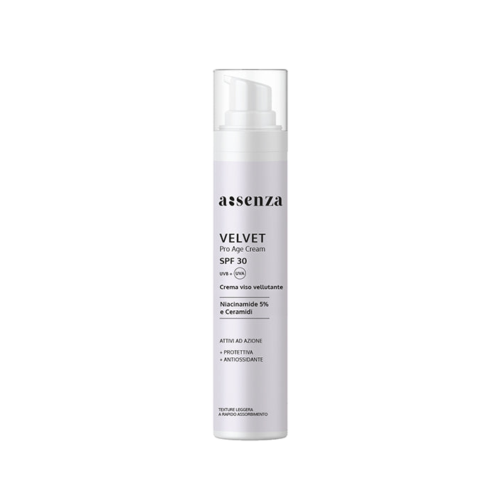 Velvet SPF30 50ml - Crema viso vellutante con Niacinamide 5% e Ceramidi